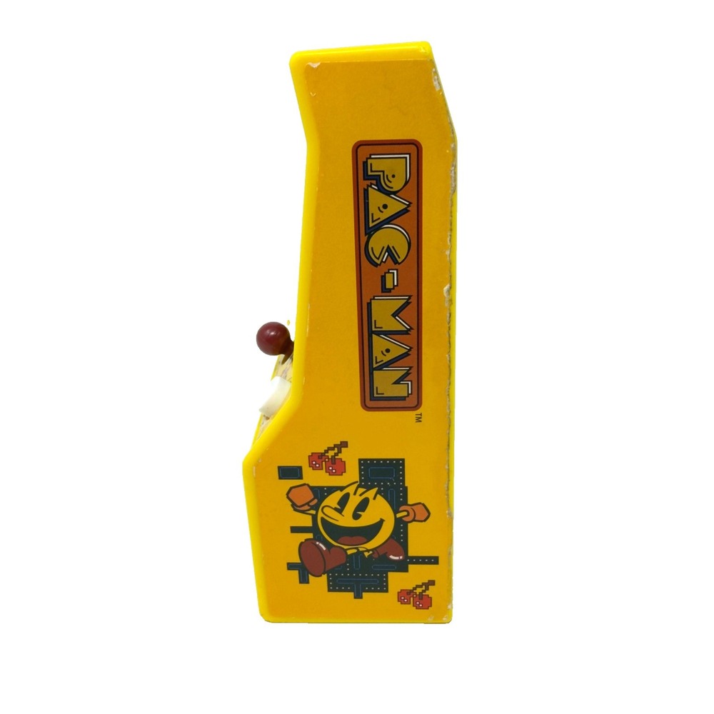 Pac-Man Mini Arcade Game Basic Fun Retro LCD Handheld Tested Working Yellow - Picture 4 of 7